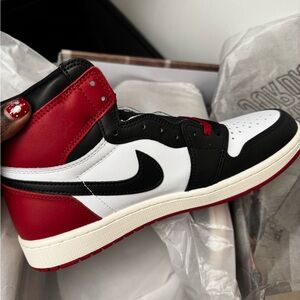 Nike Red, Black, and White Sneakers